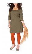 Kleid khaki Gr. 46