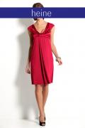 Kleid mit Bolerojacke rot