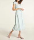 Kleid mit Spitze softmint