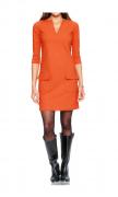 Kleid orange