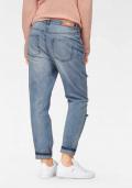 Kopie von Marken-Jeans mit Stickerei hellblau  W27 inch