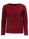 Kuschel-Pullover bordeaux