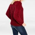 Kuschel-Pullover bordeaux