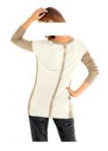 Kuschel-Pullover mit Kaschmir ecru-beige