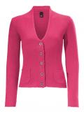 Kuschel-Strickjacke pink