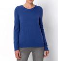 Kuschelpullover royalblau