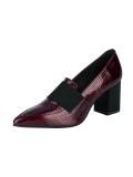 Lackleder-Pumps bordeaux