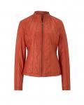 Lamm-Nappalederjacke orange