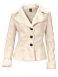 Lammfell-Look-Jacke sand-creme