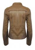 Lammnappalederjacke cognac