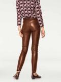 Lammnappalederleggings nougat Gr. 44