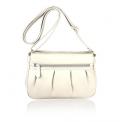 Leder-Tasche creme