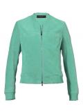 Lederblouson mint