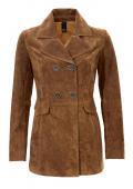 Lederjacke cognac Gr. 44