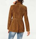 Lederjacke cognac Gr. 44