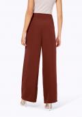 Leinen-Culotte cognac