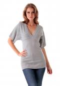 Longpullover grau