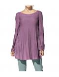 Longpullover mauve