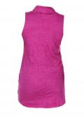 Longtop mit Spitze fuchsia