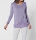 Luxus-2-in1-Pullover lavendel