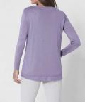 Luxus-2-in1-Pullover lavendel