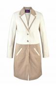 Marken-2-in-1 Blazer ecru-beige