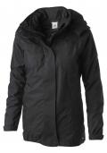 Marken-2-in-1-Funktionsjacke schwarz