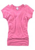 Marken-2-in-1 Shirt pink