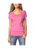 Marken-2-in-1 Shirt pink