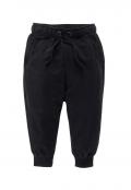 Marken-3/4 Sweathose schwarz