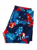 Marken-Badeshorts blau-bunt