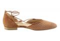 Marken-Ballerina cognac