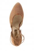 Marken-Ballerina cognac