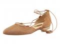 Marken-Ballerina cognac