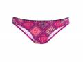 Marken-Bandeaubikini bordeaux-bunt D-Cup