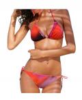 Marken-Bikini pink-lila-orange