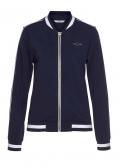 Marken-Blouson navy