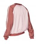 Marken-Blouson rosé-terracotta