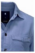 Marken-Bluse blau