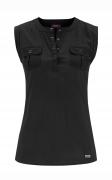 Marken-Bluse schwarz