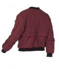 Marken-Bomberjacke bordeaux Gr. XS