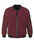 Marken-Bomberjacke bordeaux Gr. XS