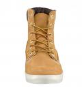 Marken-Boots beige