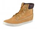 Marken-Boots beige