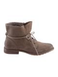 Marken-Boots taupe