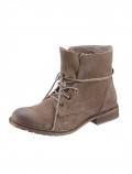Marken-Boots taupe