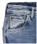 Marken-Boyfriend-Jeans blau