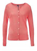 Marken-Cardigan peach