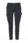 Marken-Cargohose navy