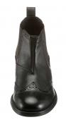 Marken-Chelsea-Boots schwarz